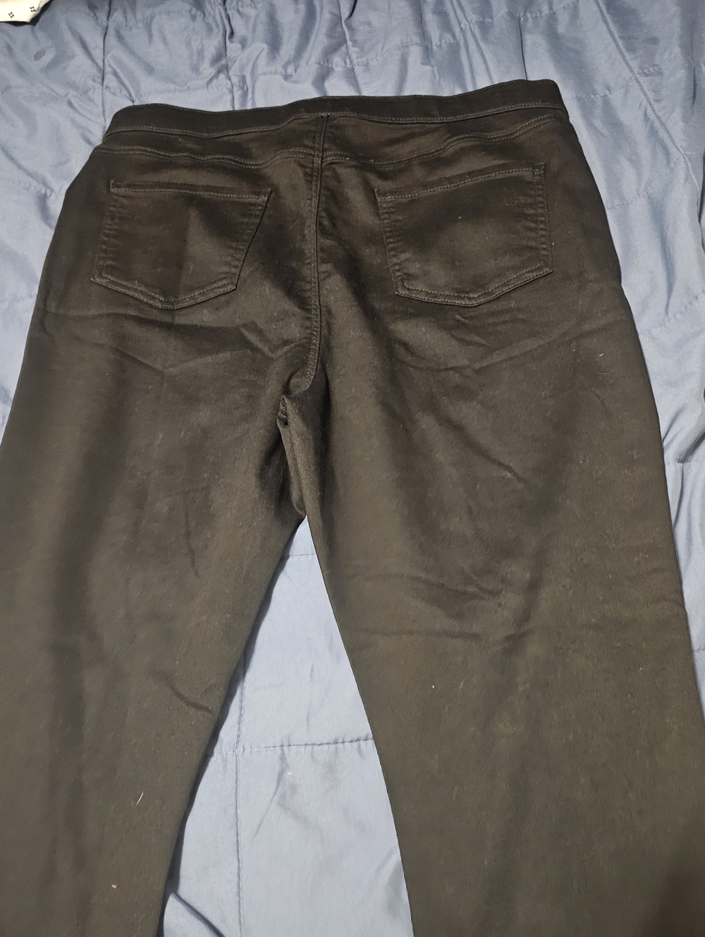Simply Vera Wang Women's Black Hi Rise All-Day Denim Shaping Legging - Size XL - Picture 6 of 6